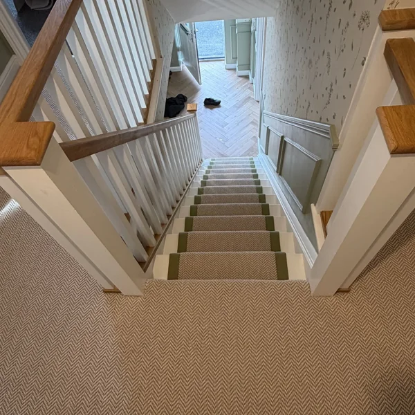 Herringbone Stair Runner